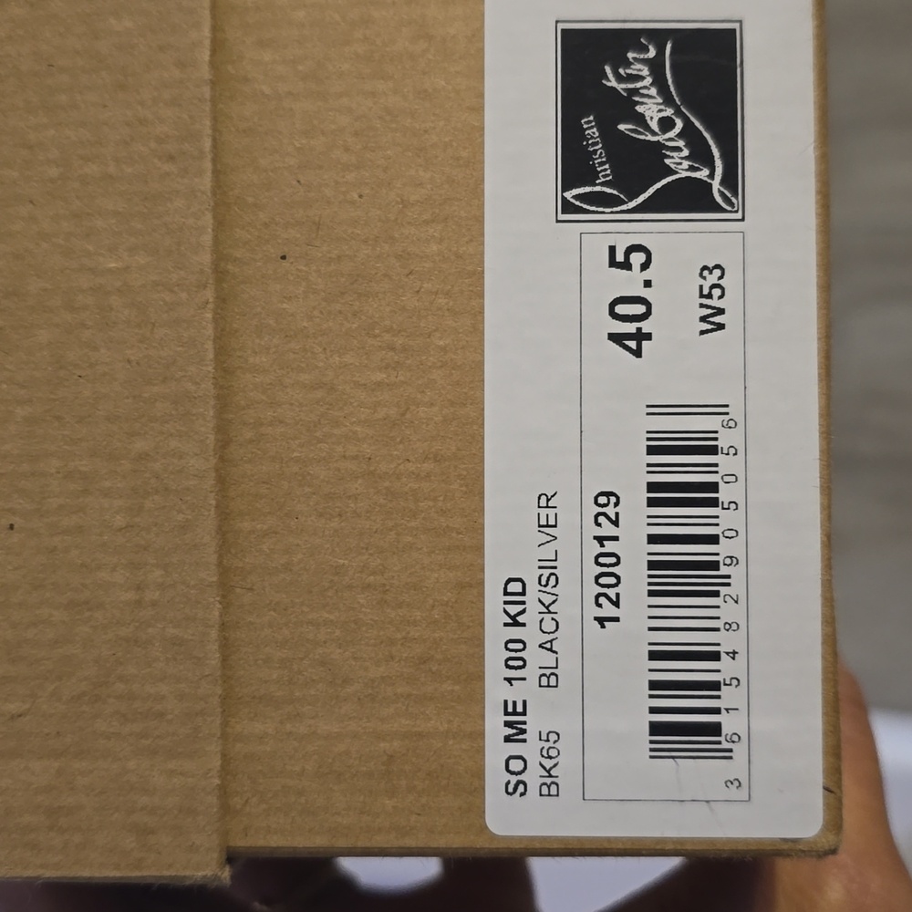 Christian Louboutin So Me 100mm Sandals - Picture 4 of 6
